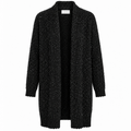 anna molinari Women Cardigan Buclè Long Black