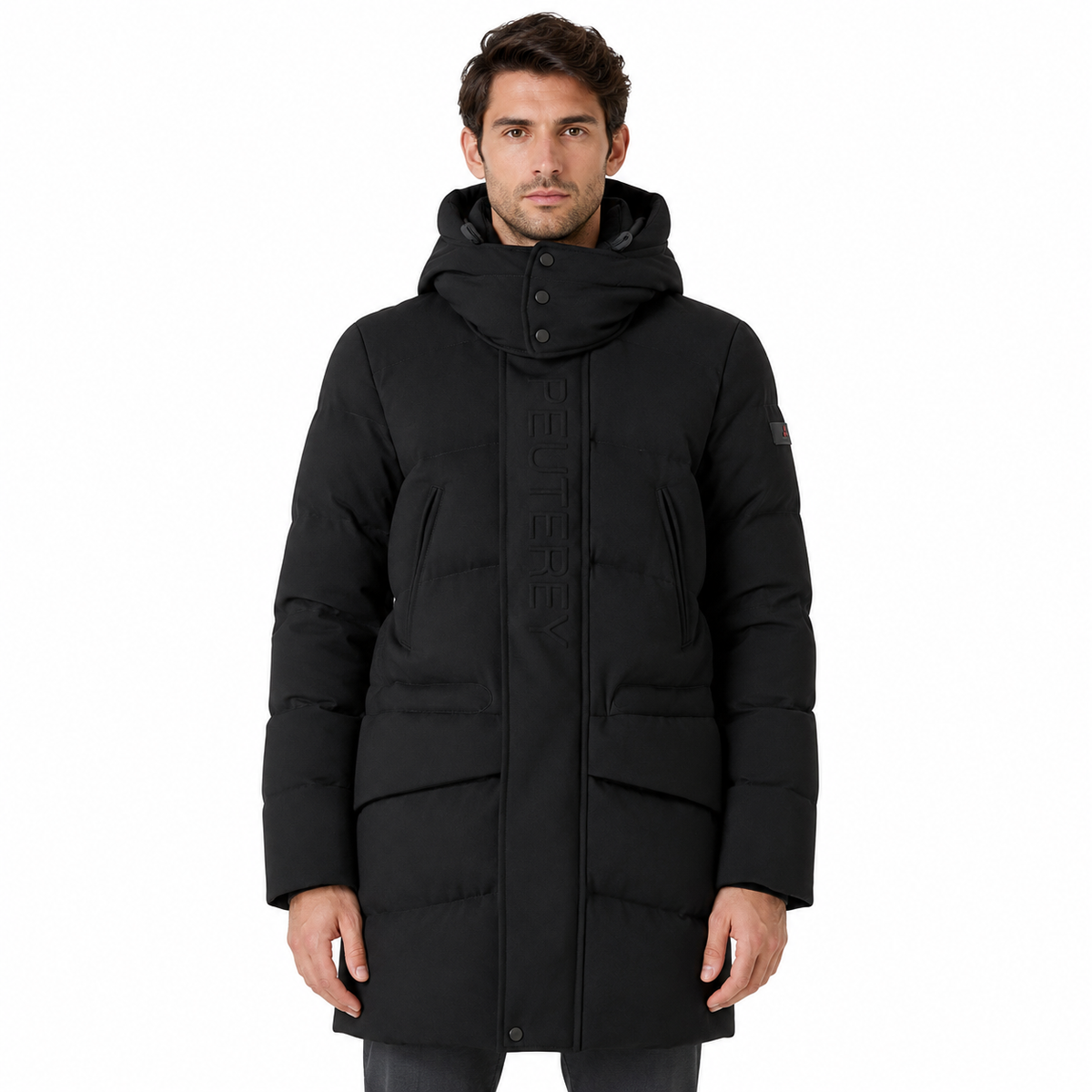 Peuterey Men Coat Raphael Nds Black