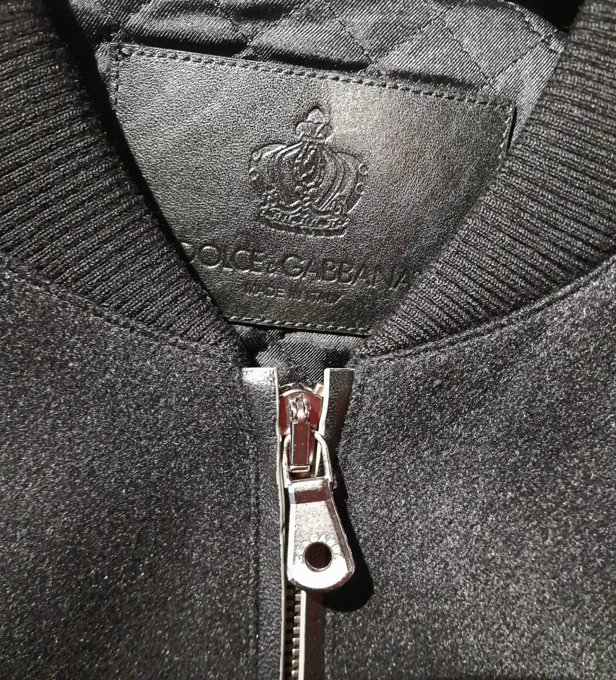 Dolce & Gabbana Men Jacket Bomber Cashmere Black