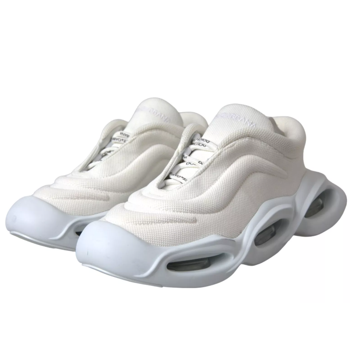 Dolce & Gabbana Women Sneaker Telabig Air Cushions Sneakers White