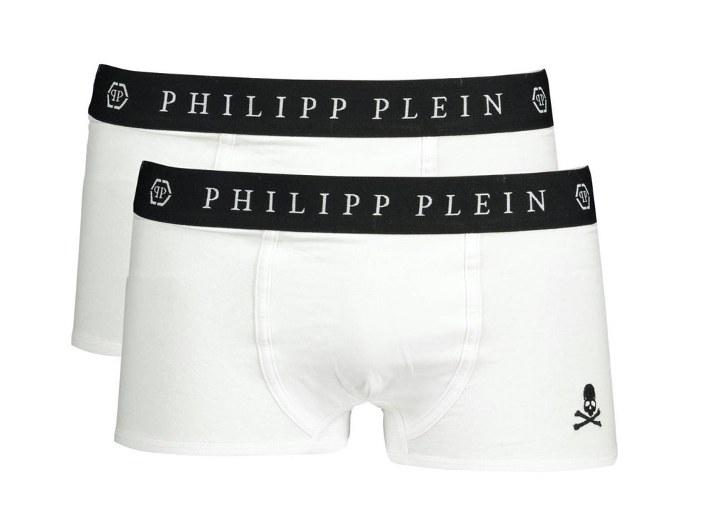 Philipp Plein Men Boxer Bipack White