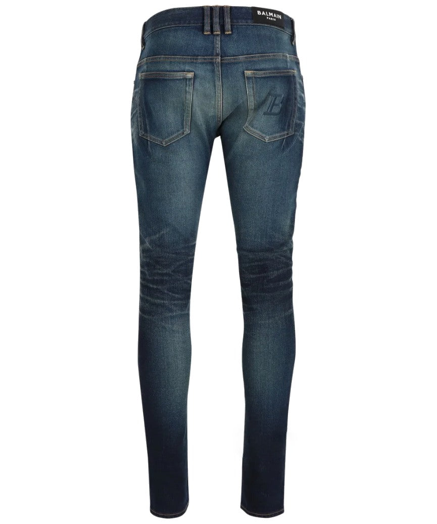 Balmain Women Jeans Skinny Blue