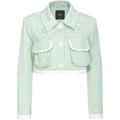 Pinko Women Jacket Short Glauconome Green