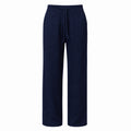 Alpha Studio Women Panta Wide Leg Mix Shapes Trousers Blue
