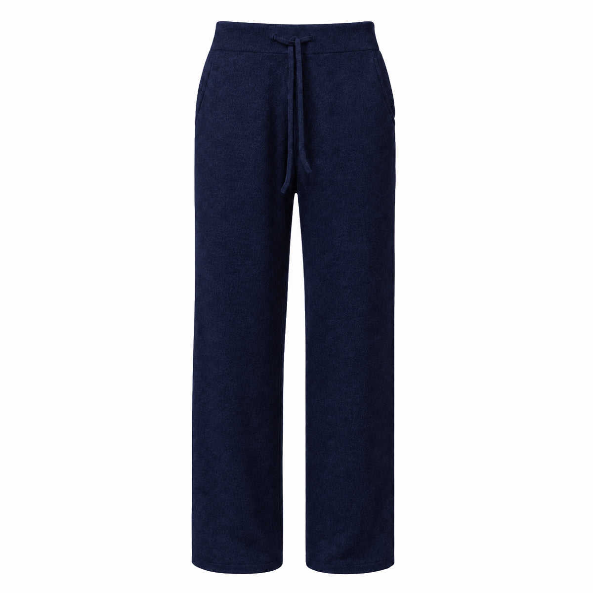 Alpha Studio Women Panta Wide Leg Mix Shapes Trousers Blue