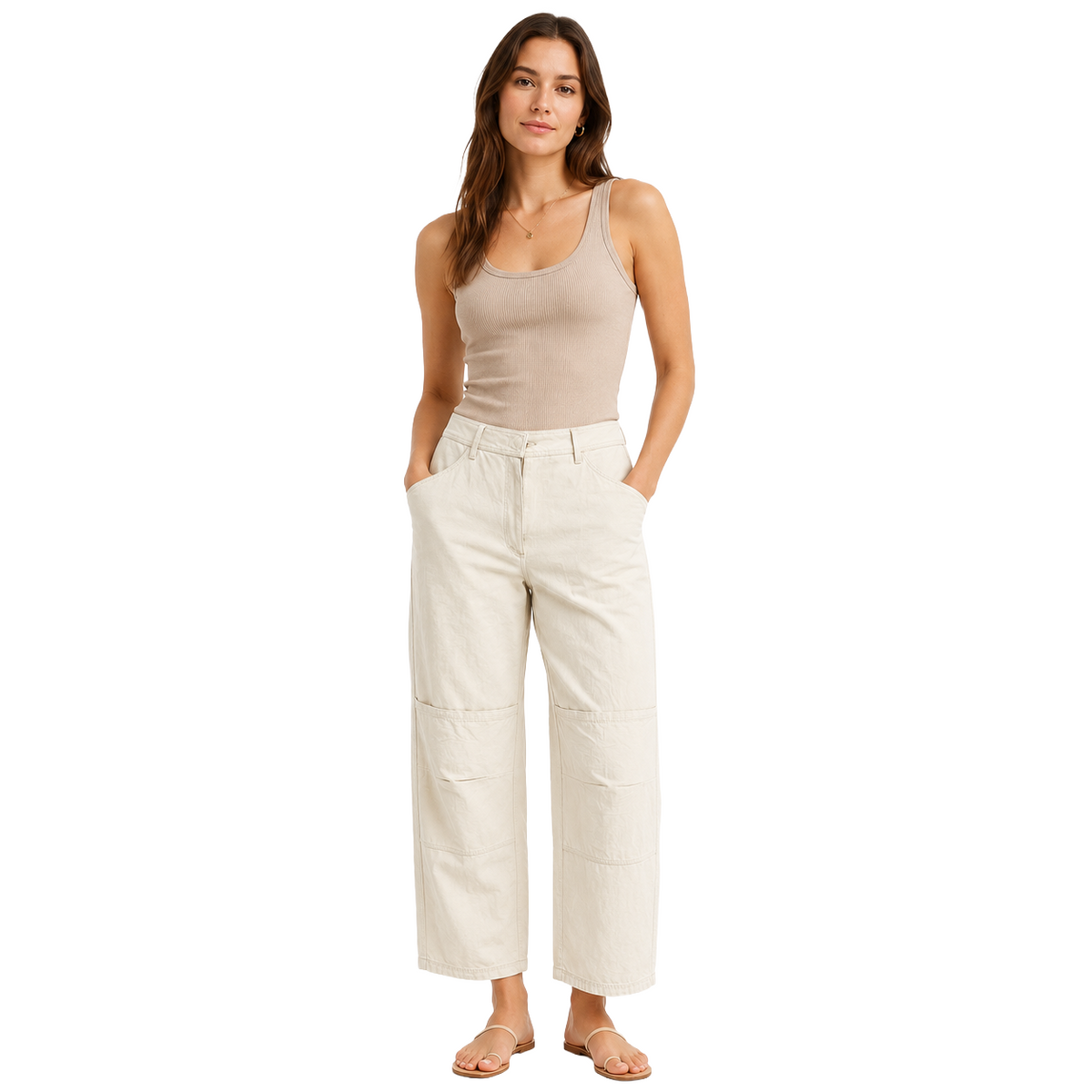 Parajumpers Women Trousers Bernarda Beige