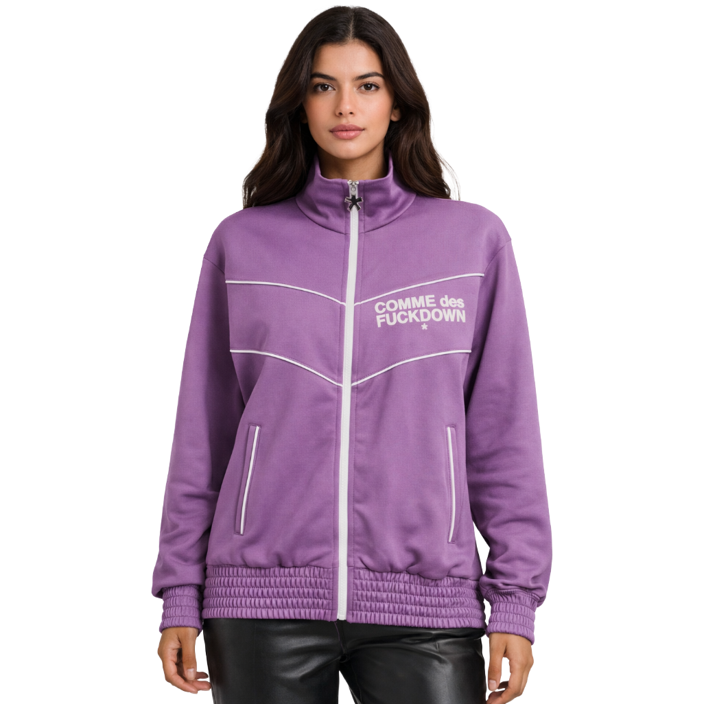 Comme Des Fuckdown Women Sweatshirt Purple