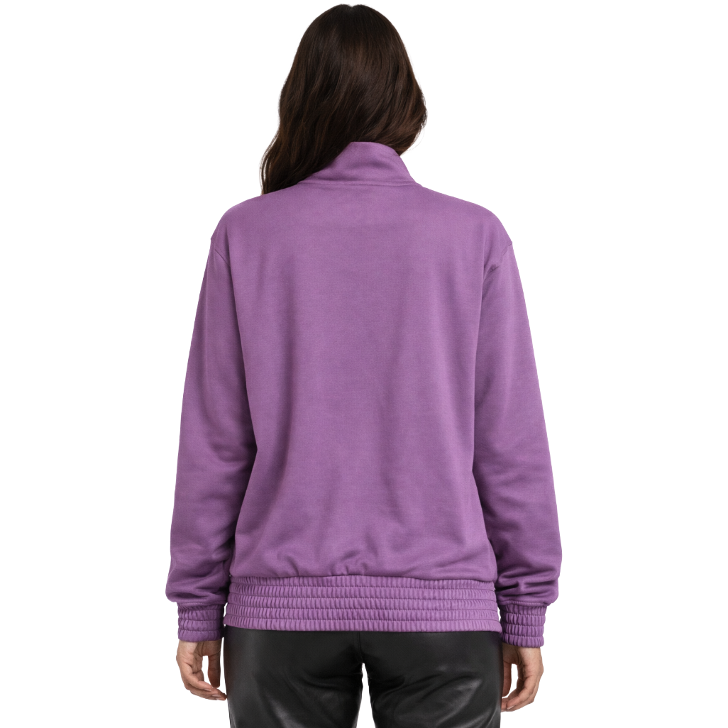 Comme Des Fuckdown Women Sweatshirt Purple