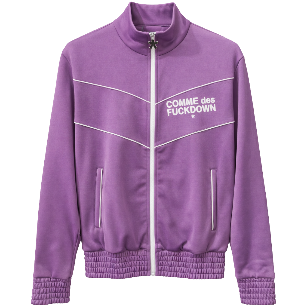 Comme Des Fuckdown Women Sweatshirt Purple