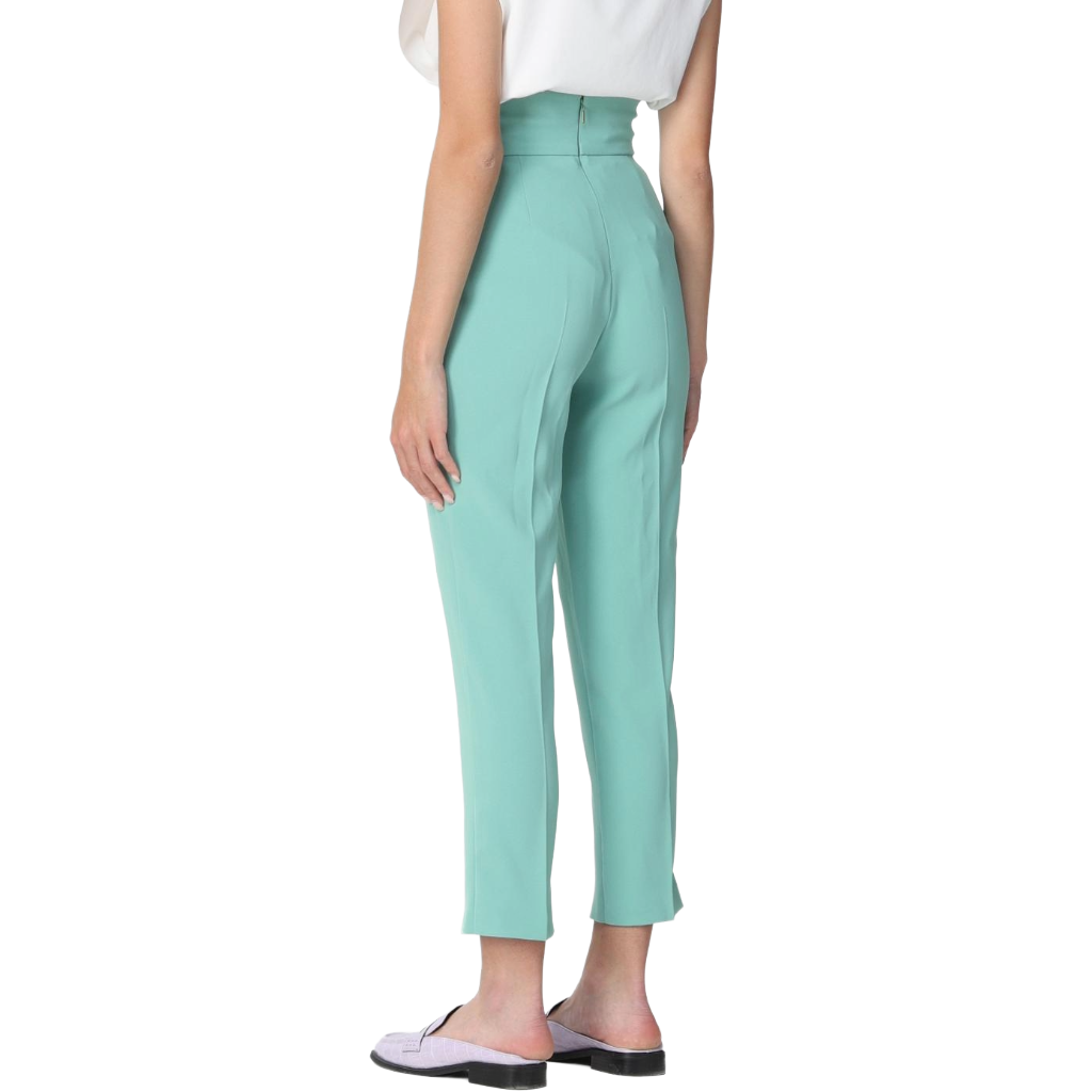 Pinko Women Trousers Natalia Green