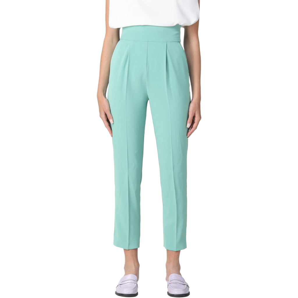 Pinko Women Trousers Natalia Green
