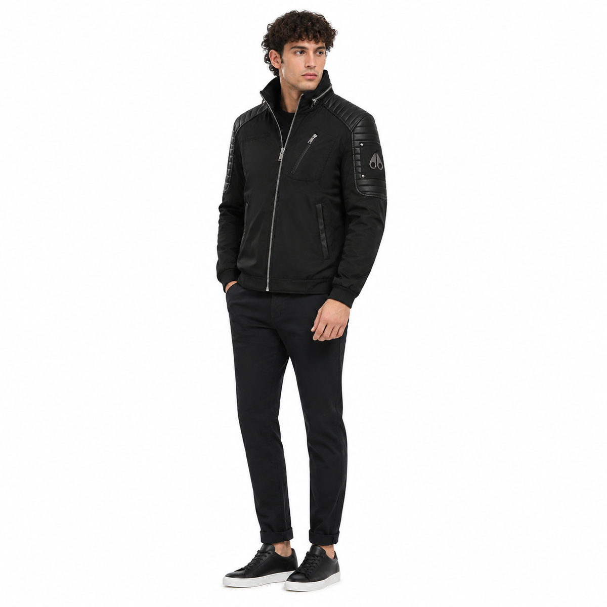 Moose knuckles Men Jacket Saint-Michel Black