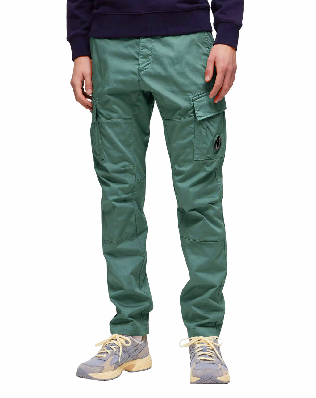 C.P. Company Men Trousers Cargo Menta Green
