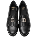 Balmain Women Mocassino Moccasins Black