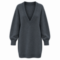 anna molinari Women Dress Mini Antracite Grey