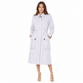 Patrizia Pepe Women Coat Liliac Grey