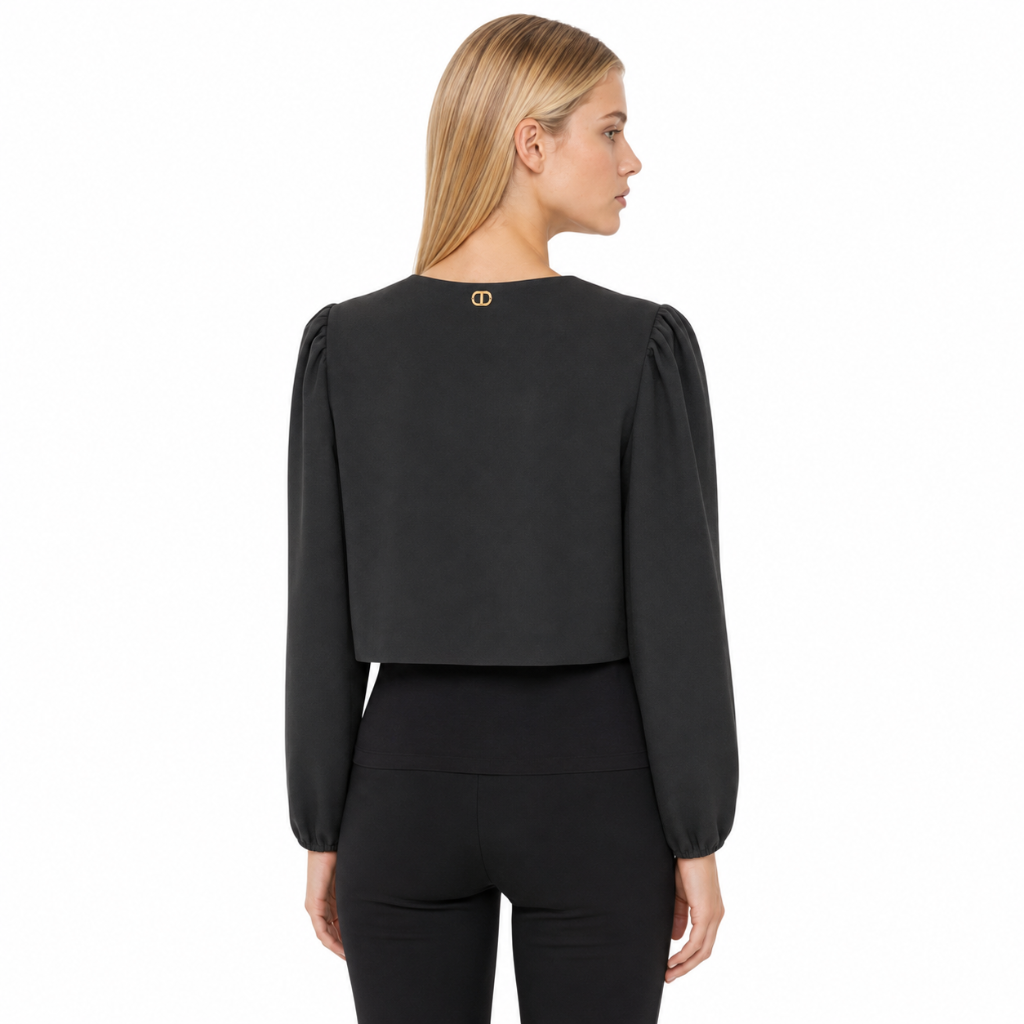 Twinset Women Coprispalle T-Shirts Tops Black