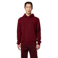 Alpha Studio Men Knit Cashmere Hooded Red