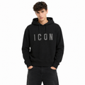 Dsquared2 Men Sweatshirt Strass Black