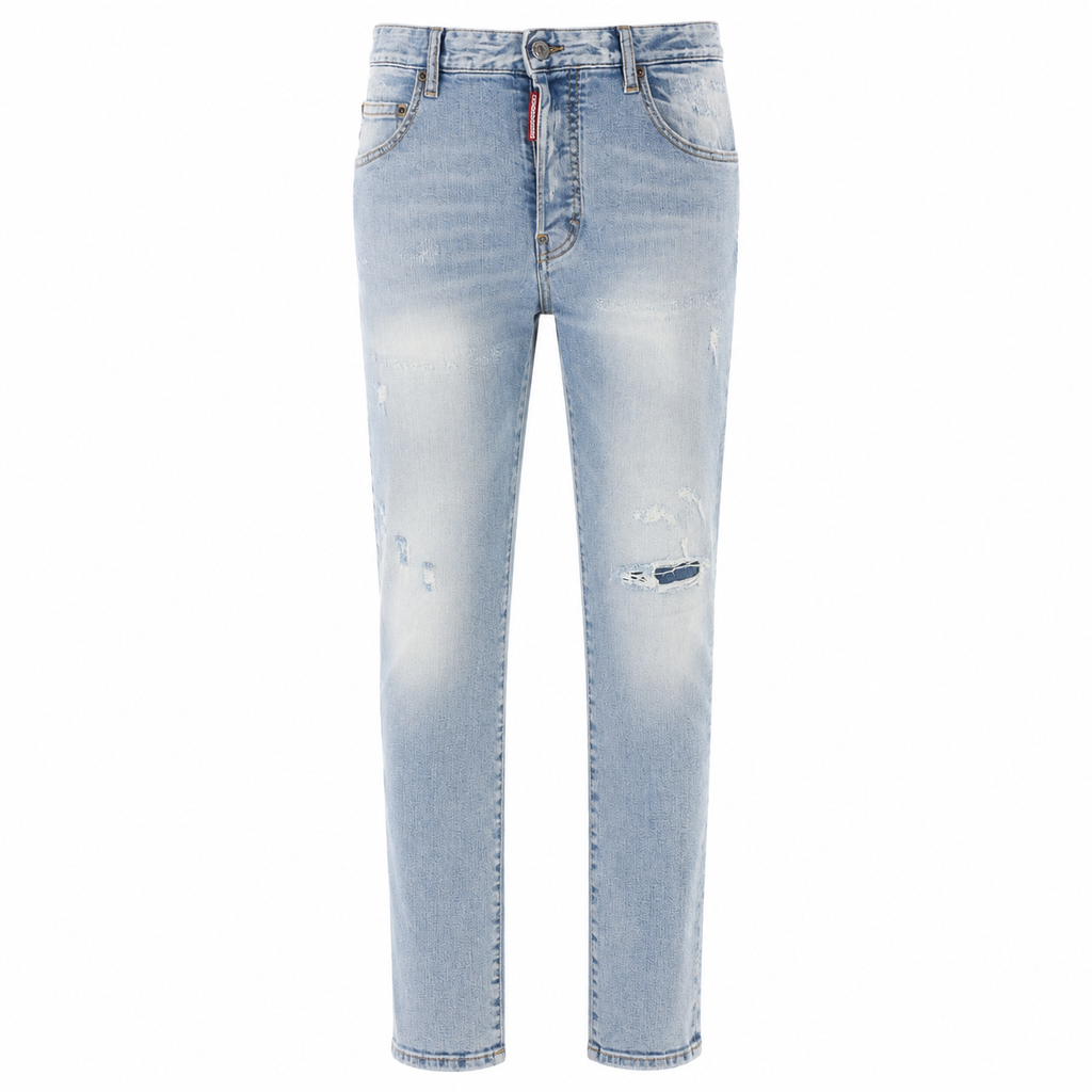 Dsquared2 Men Denim Super Twinky Jeans Blue