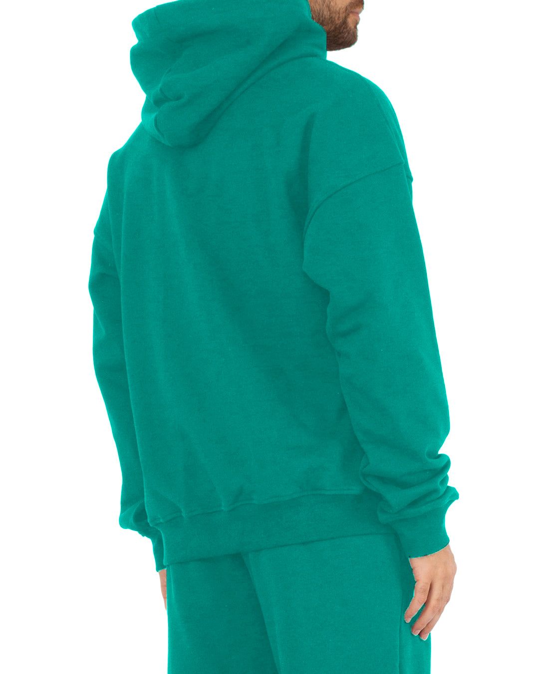 Comme Des Fuckdown Men Sweatshirt Hooded Print Green