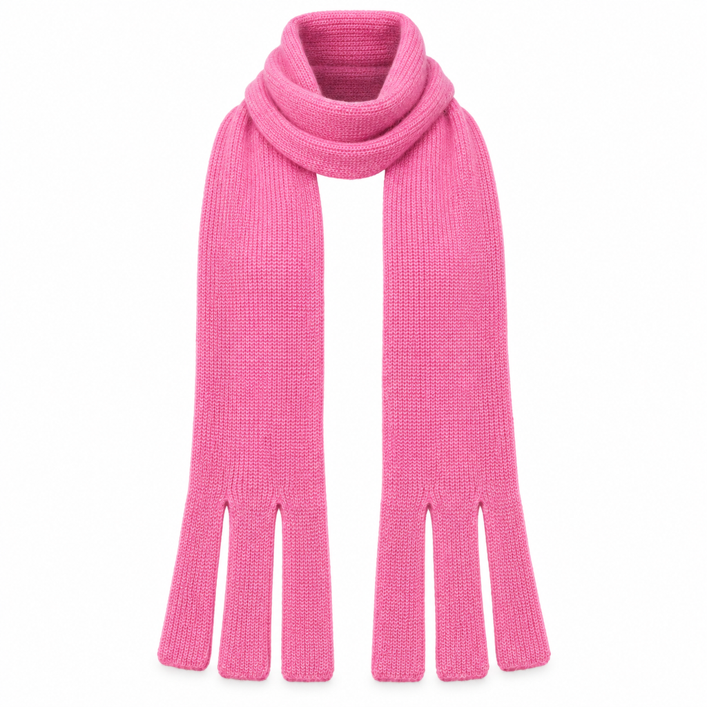 anna molinari Women Stola Hairy Ciclamino Scarves Pink