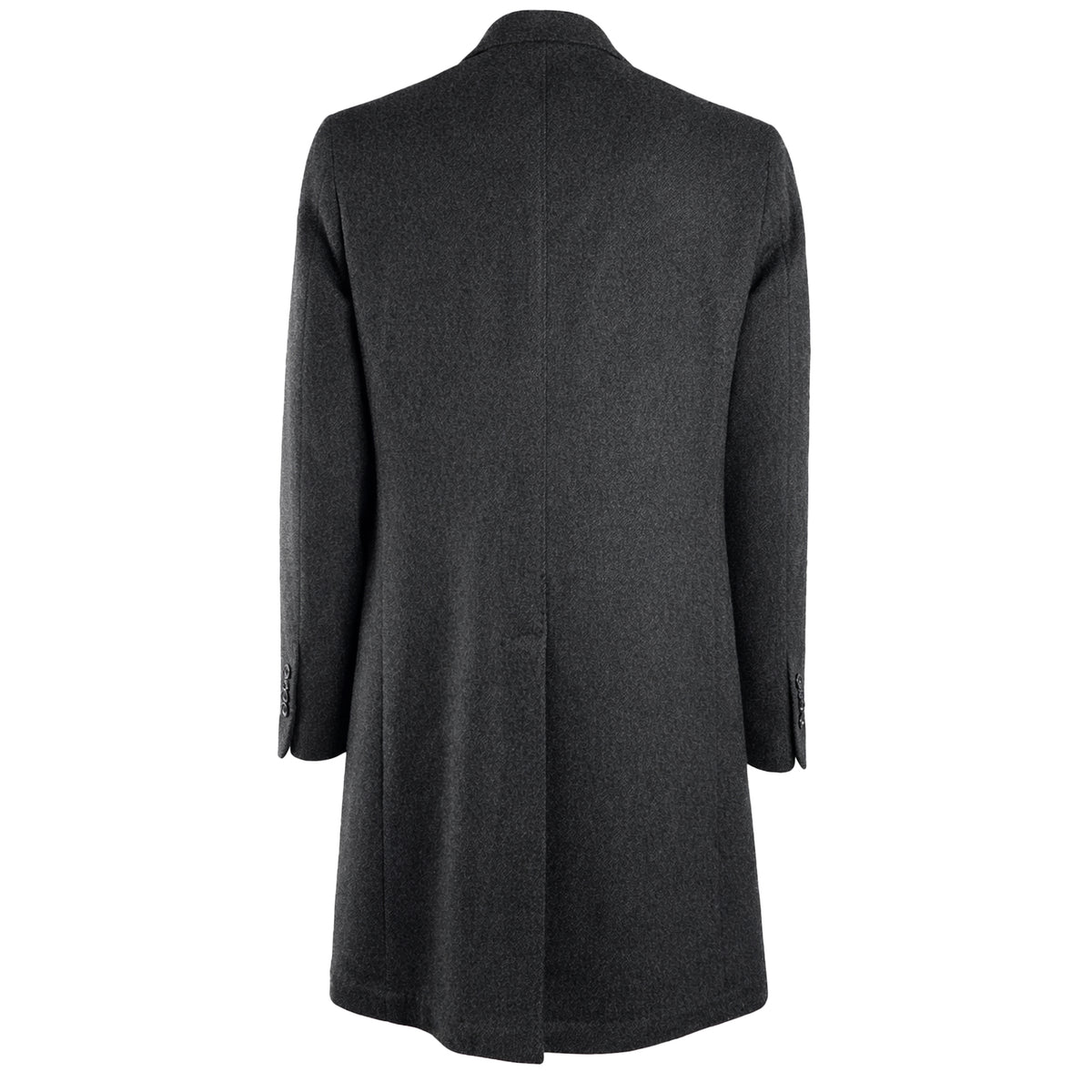 Loro Piana Fabric Men Coat Double-Breasted Cashmere Grey