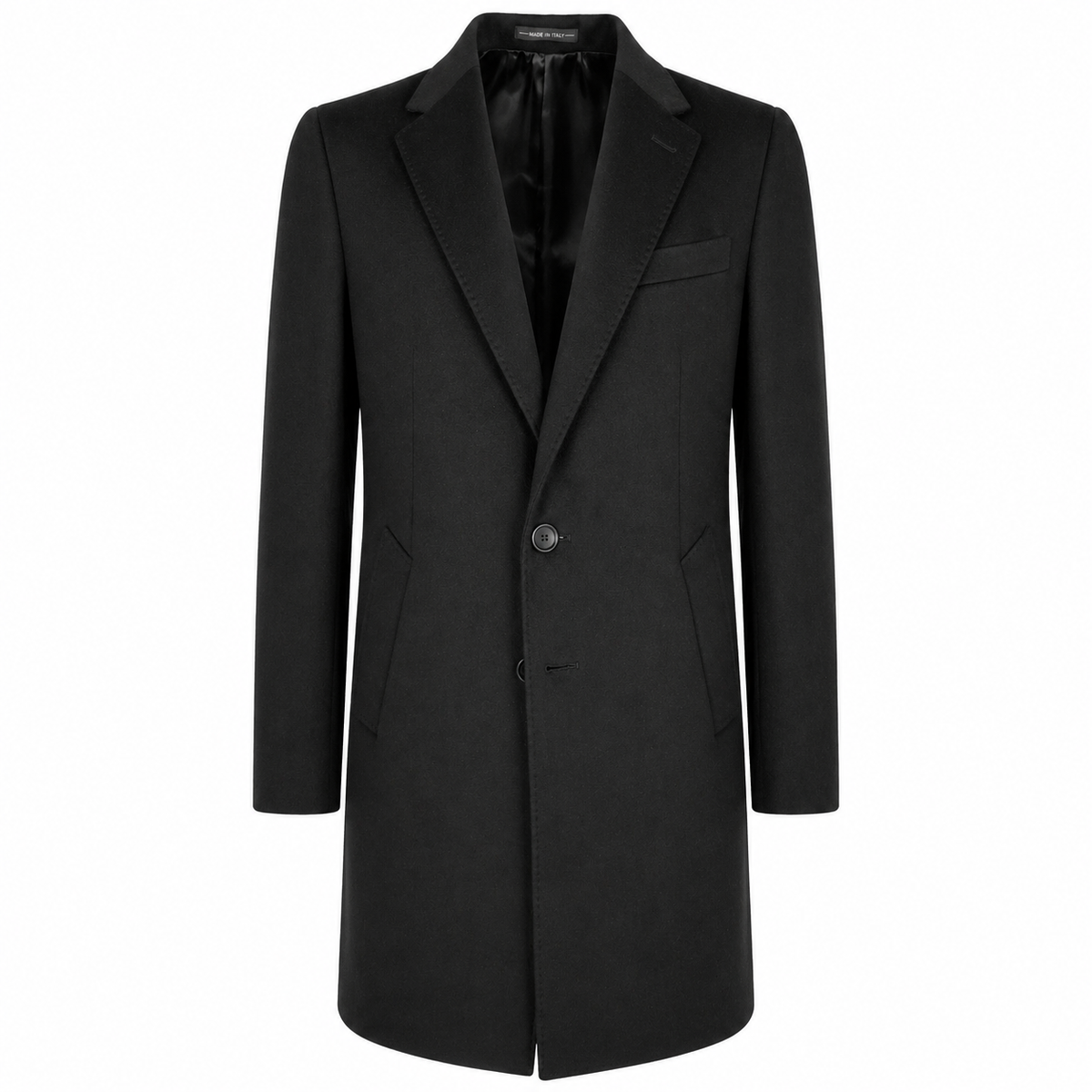 Loro Piana Fabric Men Coat Black