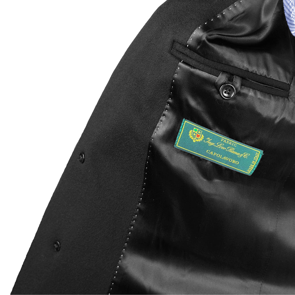 Loro Piana Fabric Men Coat Black