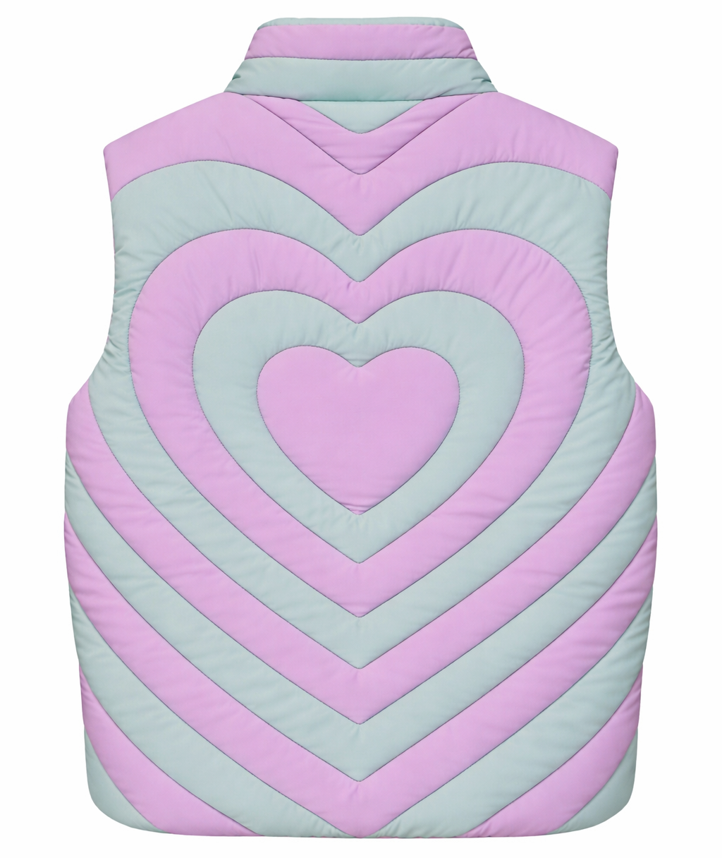 Pharmacy Industry Men Vest Quilted Print Multicolor