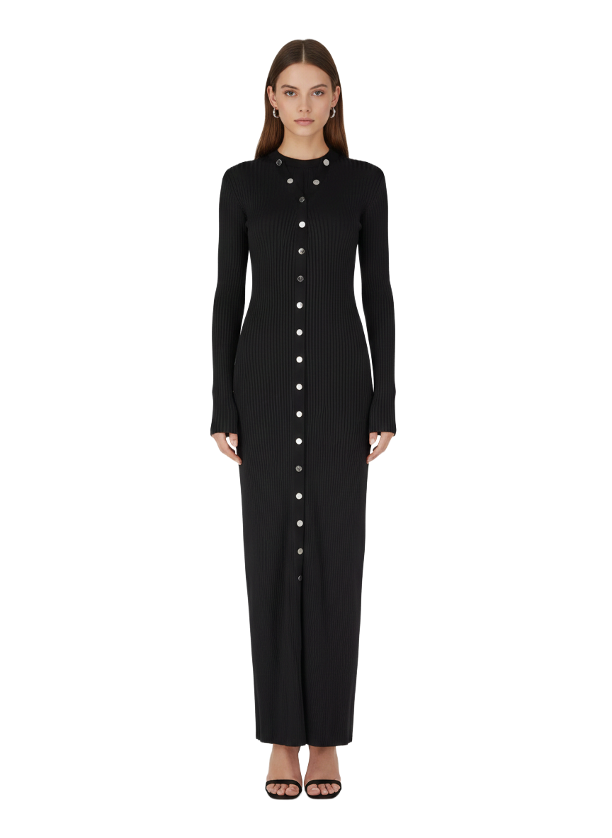 The Attico Women Cardigan Black