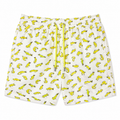 MC2 Saint Barth Men Swimsuit Patterned Alligator White