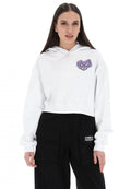 Comme Des Fuckdown Women Sweatshirt Short White