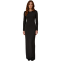 Dolce & Gabbana Women Sheath Dress Long Black