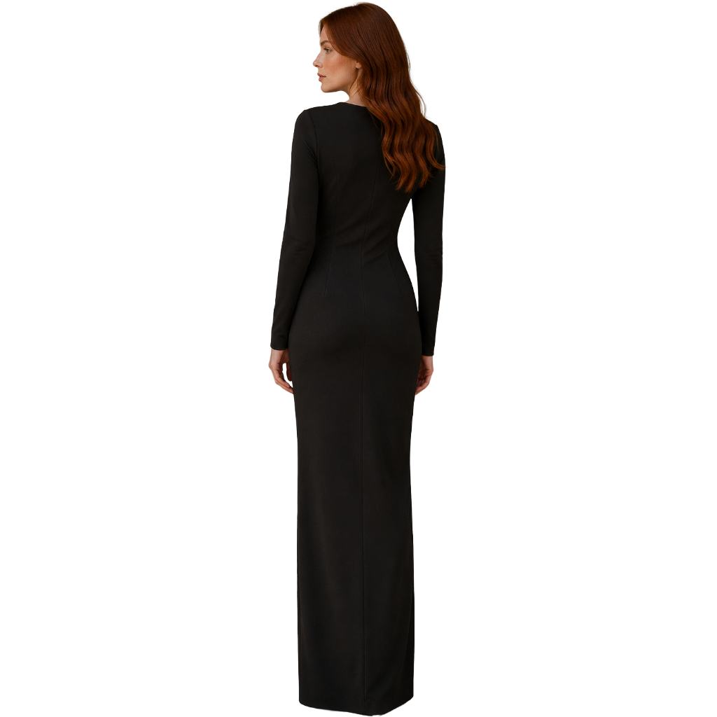 Dolce & Gabbana Women Sheath Dress Long Black