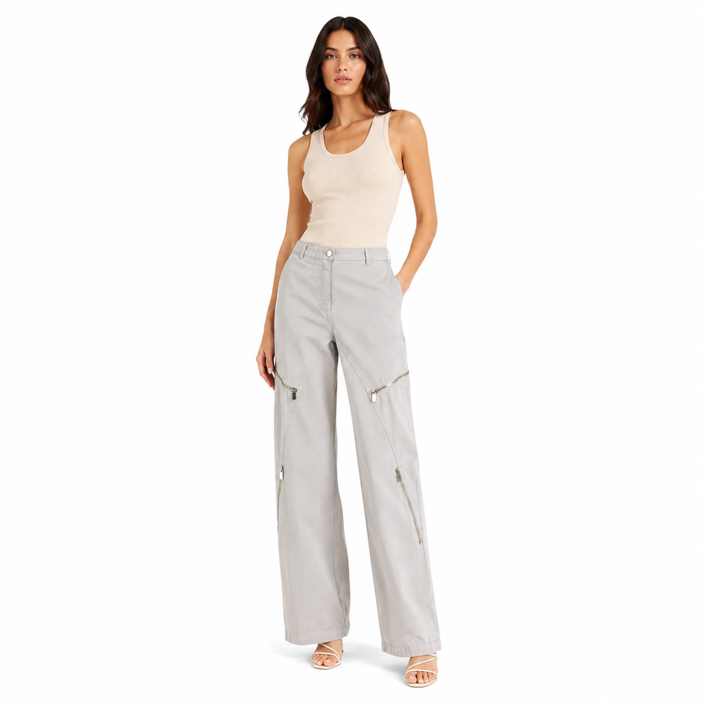 Pinko Women Trousers Pasta Frolla Beige