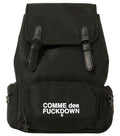 Comme Des Fuckdown Unisex Zainetto Nylon Backpacks Black