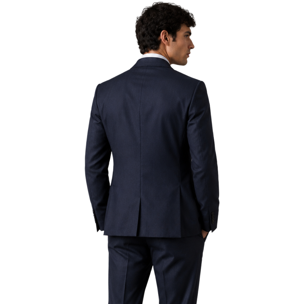 Dolce & Gabbana Men Jacket Double-Breasted Sicilia Blue