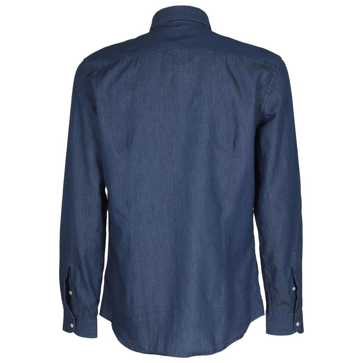MC2 Saint Barth Men Shirt Denim Scuro Blue