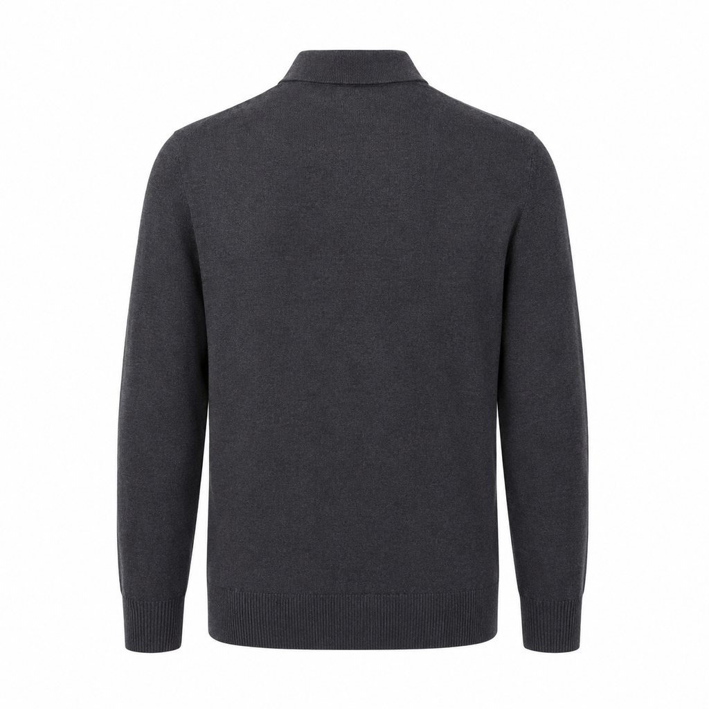 Alpha Studio Men Polo Ultrafine Grey