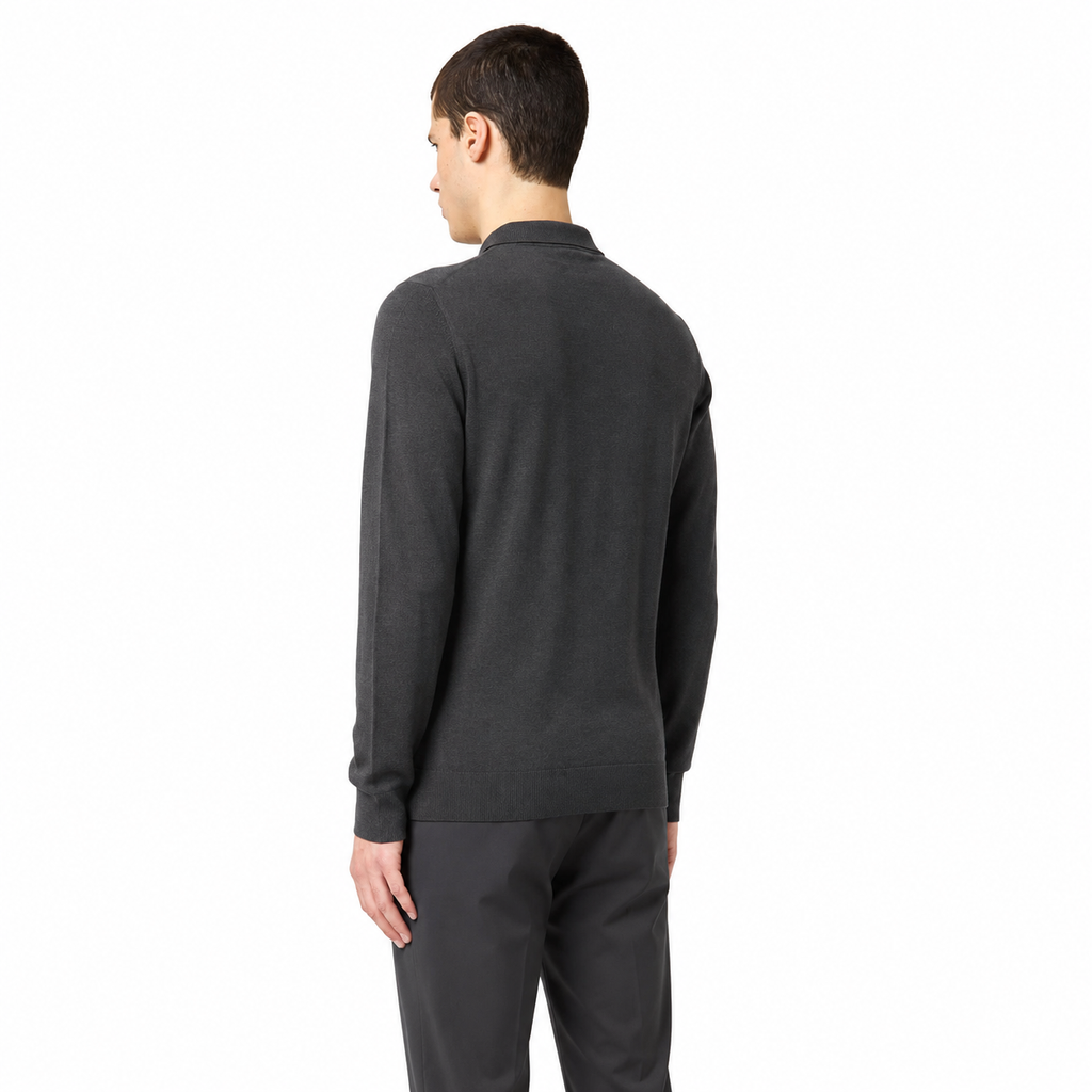 Alpha Studio Men Polo Ultrafine Grey