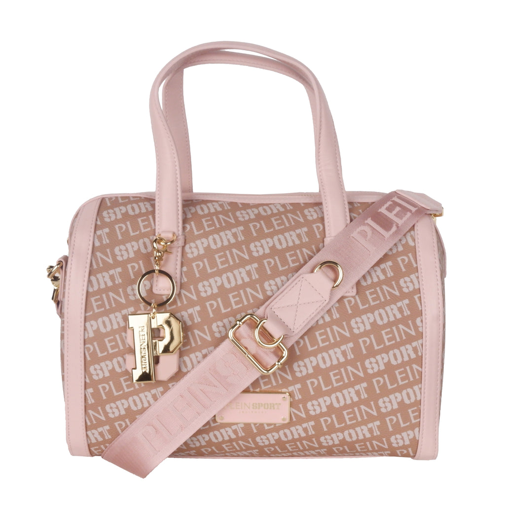 Plein Sport Women Medium Boston Red Hill Crossbody Bags Pink