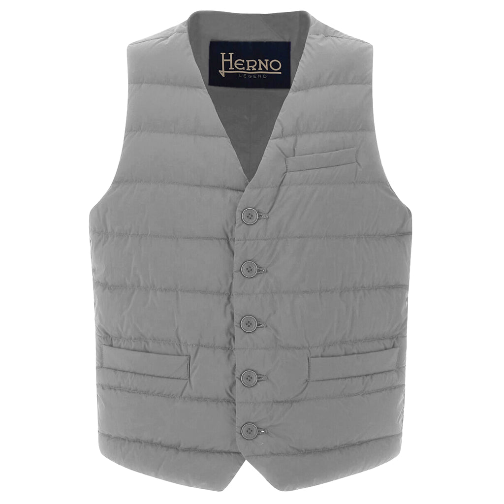 Herno Men Vest Legend Grey
