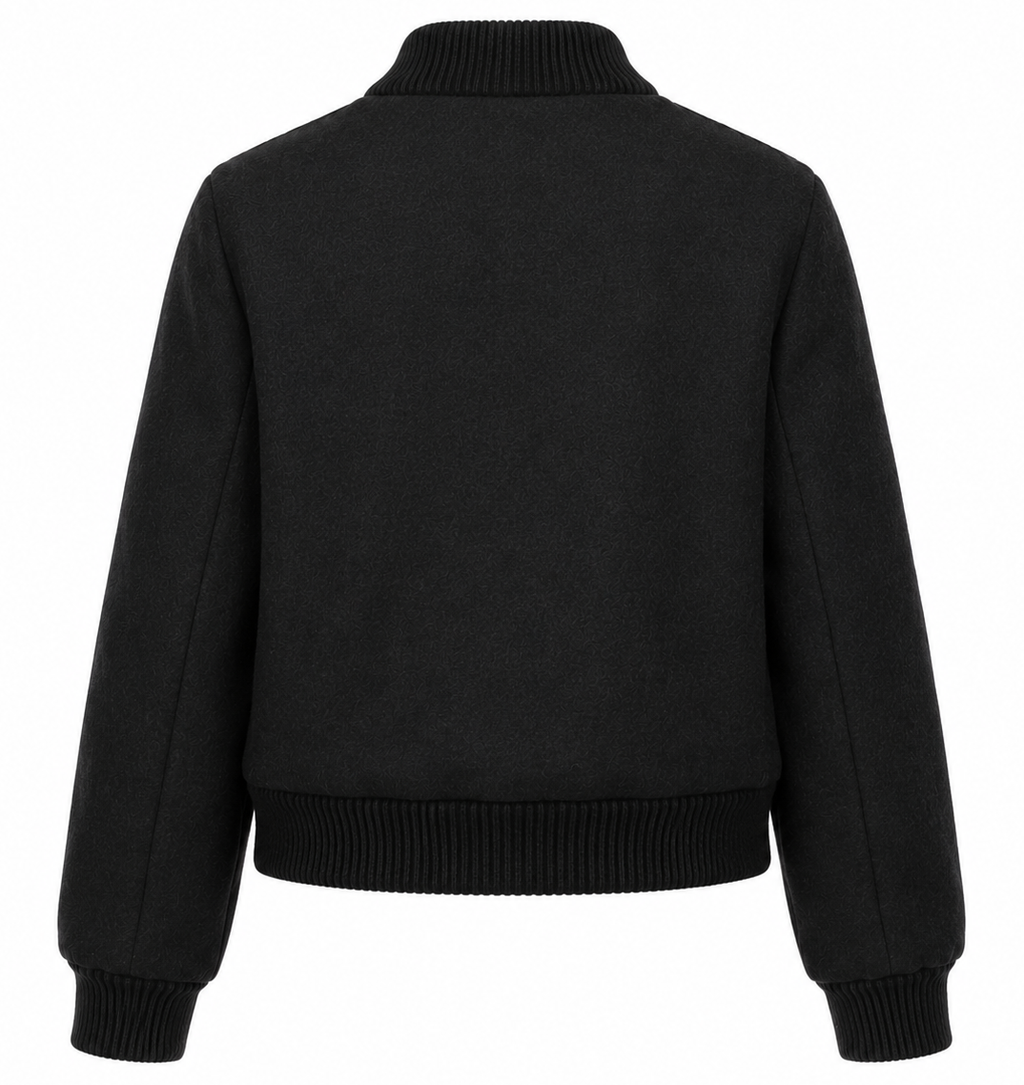 Loro Piana Fabric Women Bomber Black