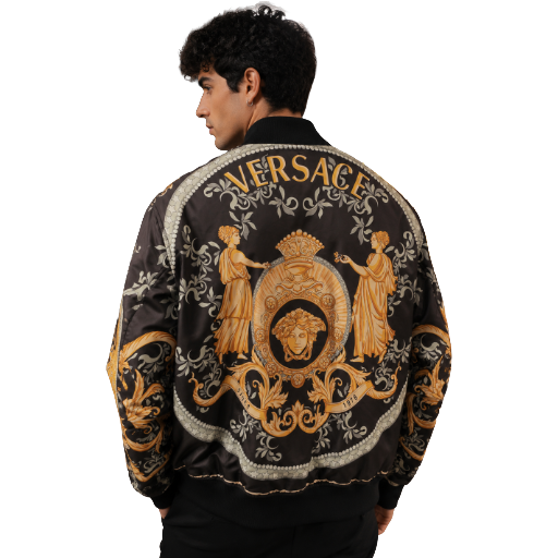 Versace Bomber Reversible Black