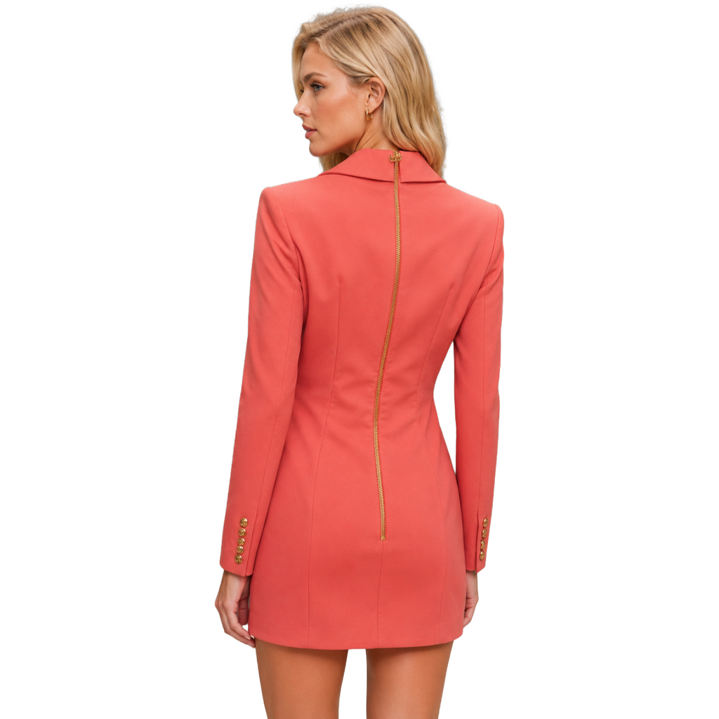 Balmain Women Dress Short Pink