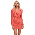 Balmain Women Dress Short Pink