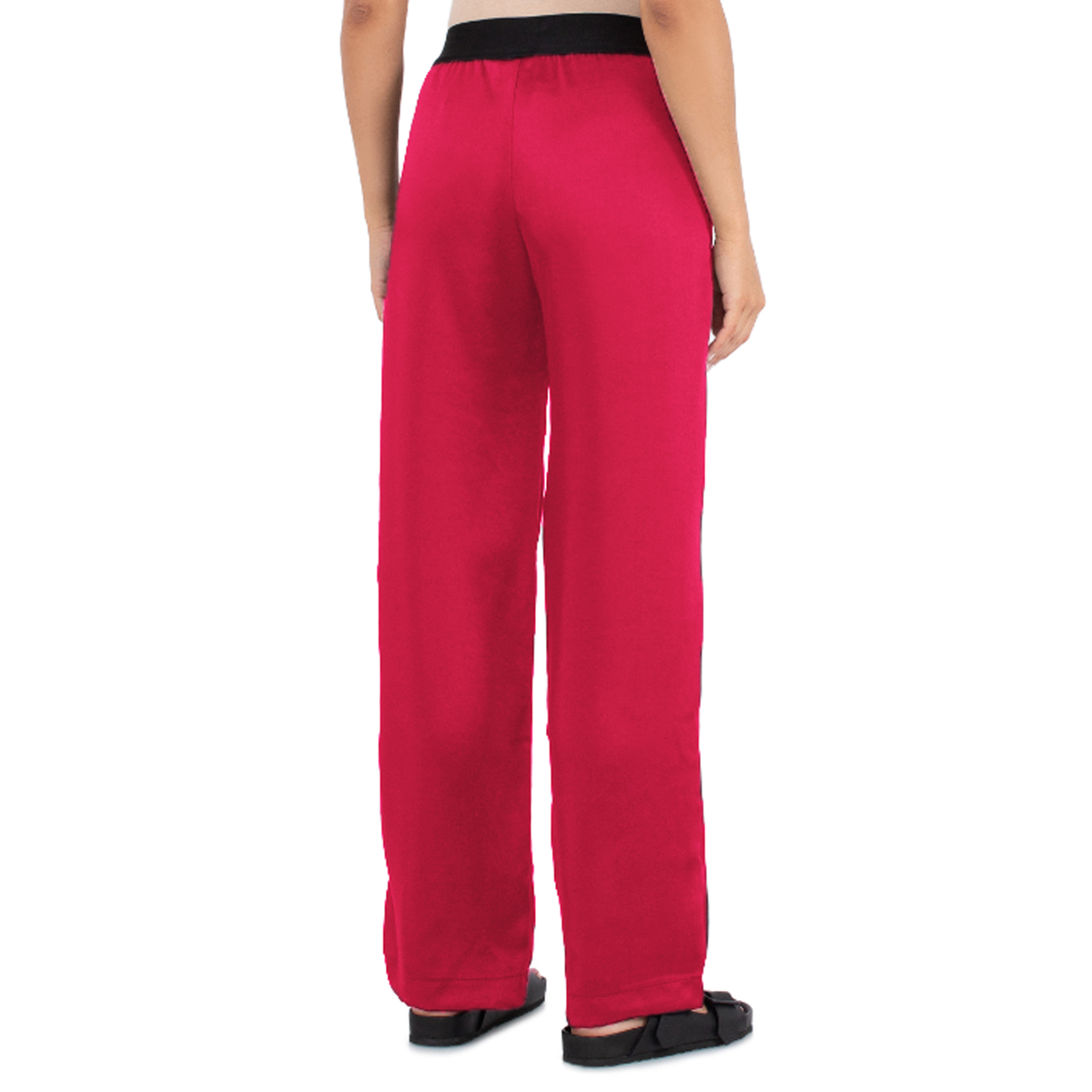 Comme Des Fuckdown Women Trousers Satin Fuxia Fuchsia