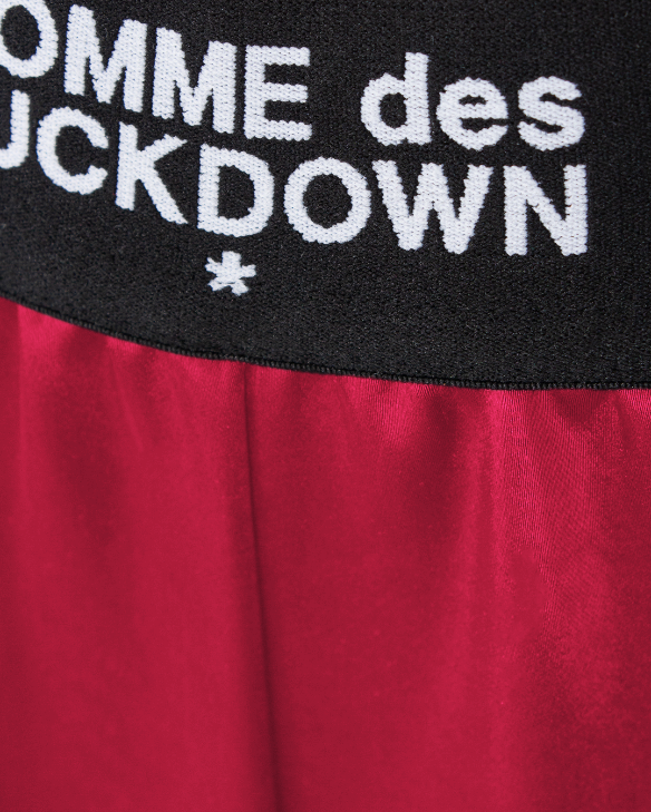 Comme Des Fuckdown Women Trousers Satin Fuxia Fuchsia