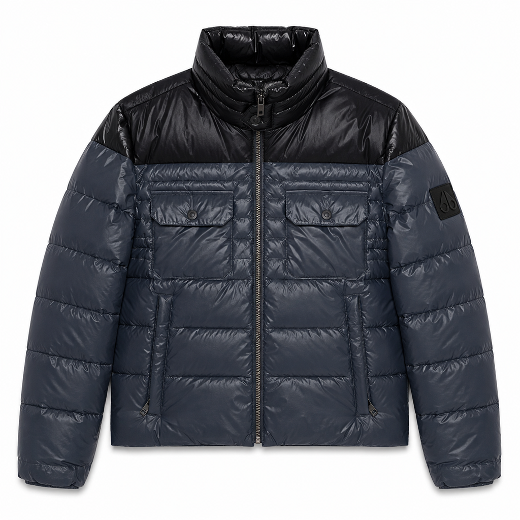 Moose knuckles Women Down Jacket Bicolor Black